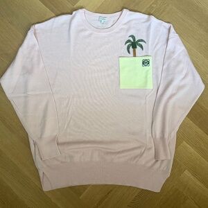 Loewe 2021 La Palme Sweatshirt Size: L  pink